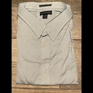 🎉🆕🎉 Lands’ End Big & Tall Supima Cotton Dress Shirt- Blue